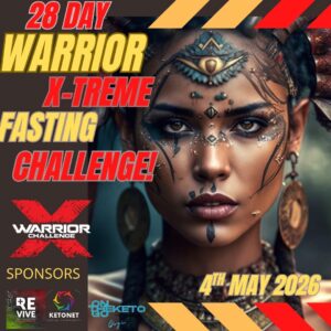 The 28 day Warrior Fasting Challenge! start any monday!
