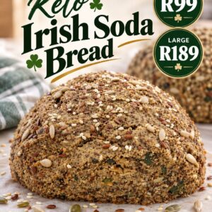 Keto Irish Soda Bread – Seeded Loaf