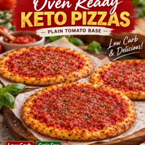 Oven ready Keto Pizza Bases